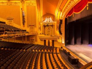 Inside the Royal Theatre in Victoria, BC